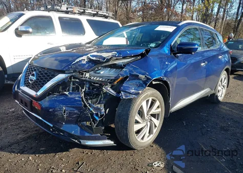 2020 Nissan Murano Sl Intelligent Awd z USA, uszkodzony, nr VIN 5N1AZ2CS0LN172003